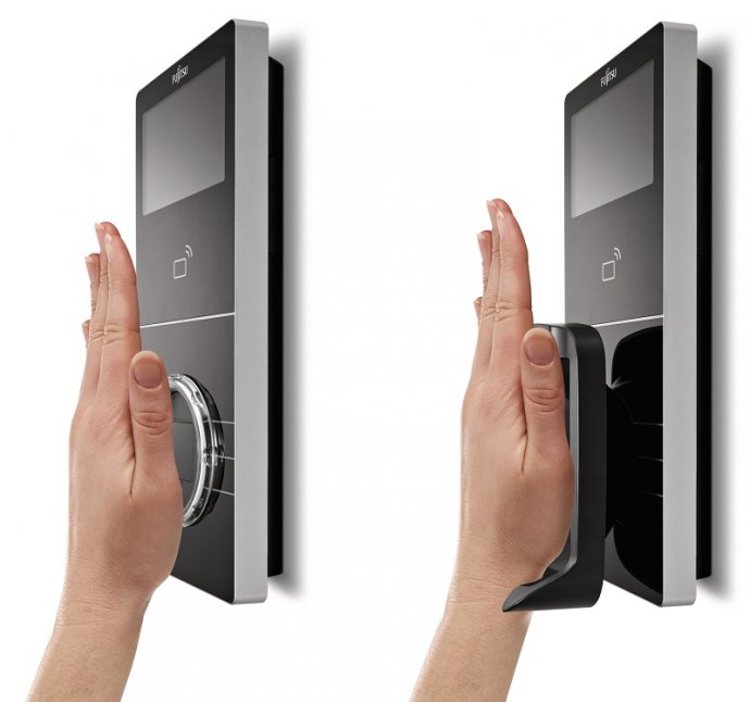 Fujitsu представила новый биометрический терминал PalmSecure ID Access